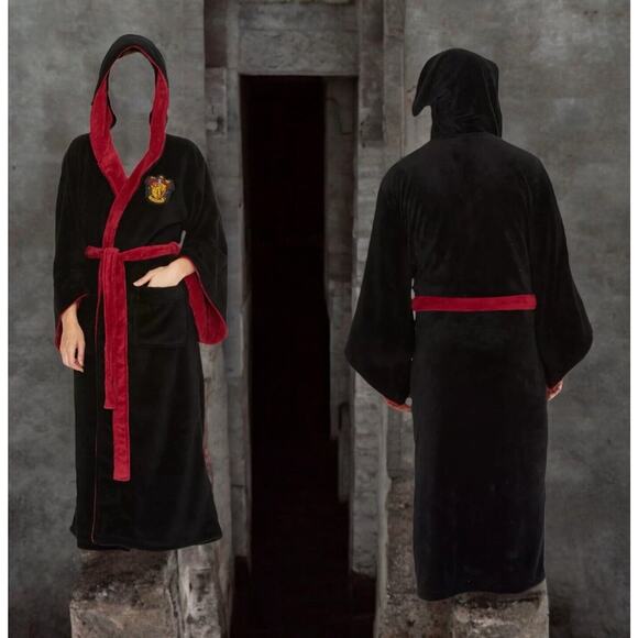 Harry Potter Hood Bathrobe GRYFFINDOR Dressing Gown Cloak P Jammy Size XL Fleece